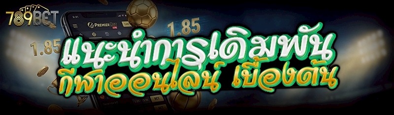 แนะนำการเดิมพัน กีฬาออนไลน์ เบื้องต้น